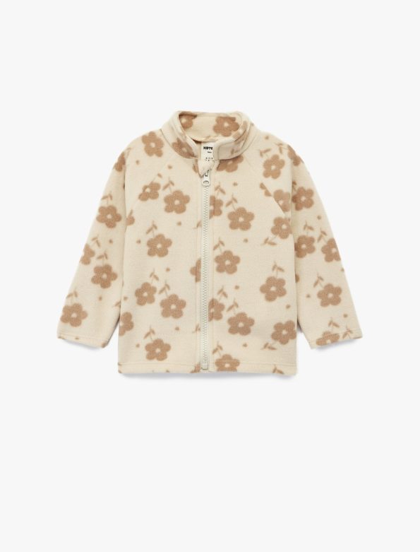 Baby Girl Floral Fleece Sweatshirt
