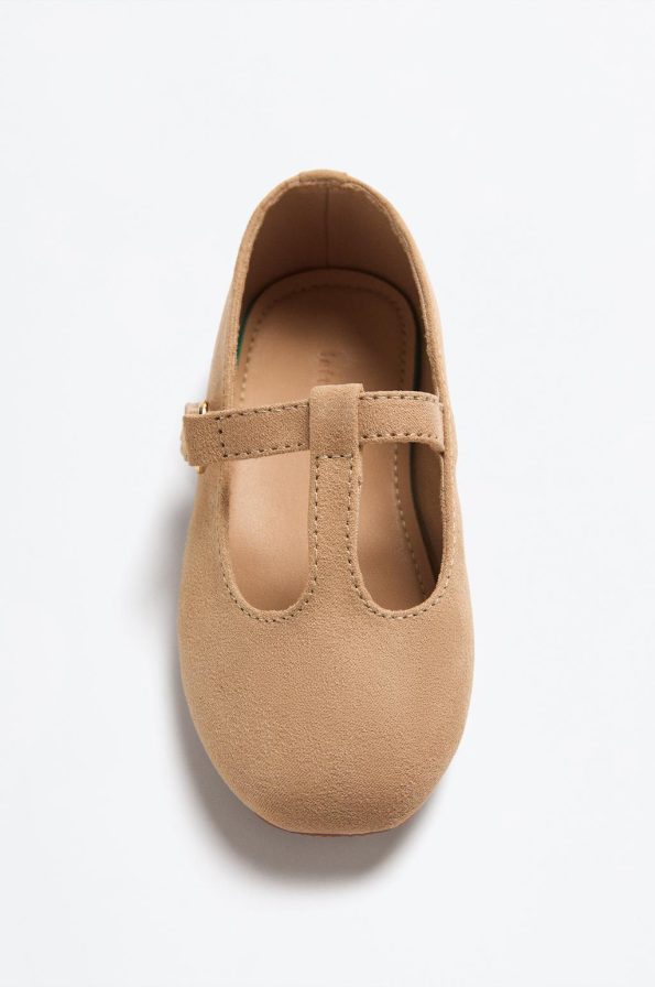 T Strap Baby Flats