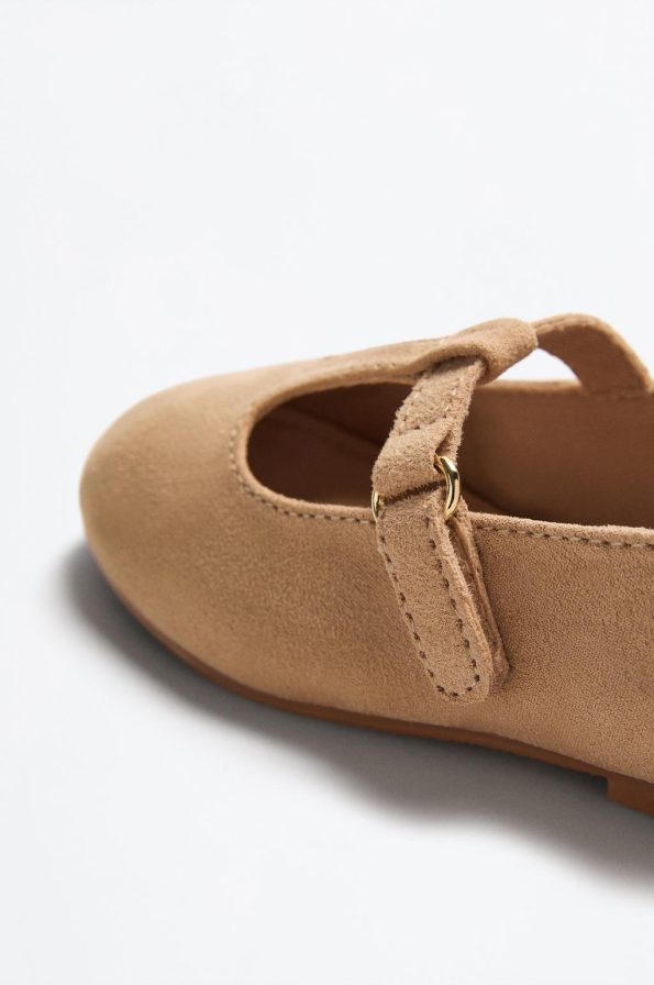 T Strap Baby Flats