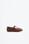 T Strap Baby Ballet Flats