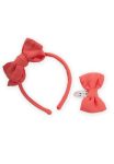 Crowned Hairpin Set in Baby Peach