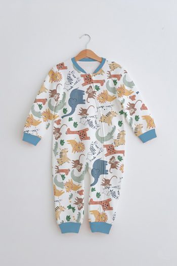 Lilabio Kids 1.5-2 Tog Printed Sleep Suit