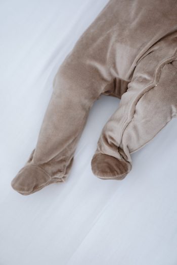 Lilabio French Silk Velvet Extra Soft Baby Romper