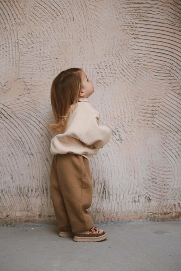 OhlalaKoala Fisherman Neck Fleece Tracksuit Set 1-5 Years