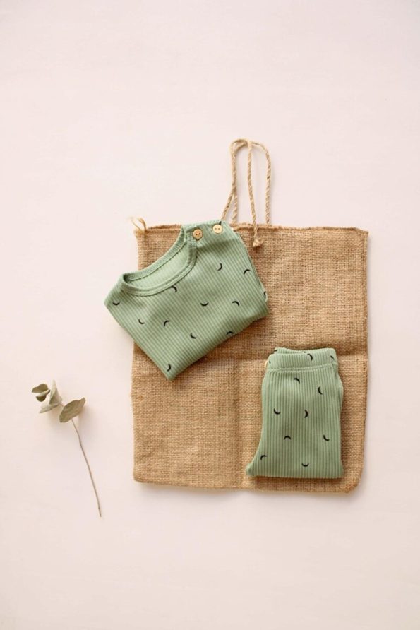OhlalaKoala Moon Baby Outfit Set
