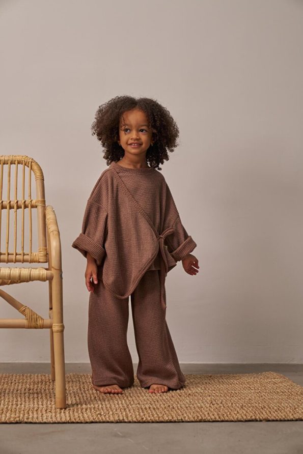 Oh La La Koala Waffle Tie Set for Little Ones