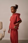 Oh La La Koala For Little Ones Brick Embroidered Pocket Hoodie Set