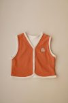 Oh La La Koala Double-Sided Vest with Octopus Embroidery for Little Ones
