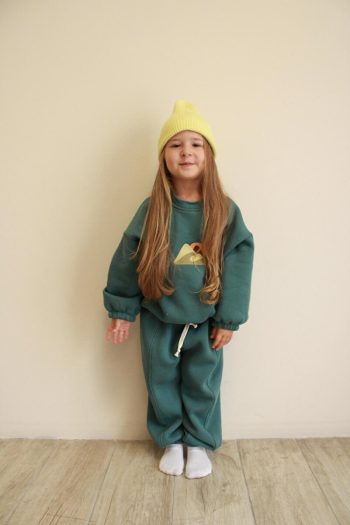 Oh La La Koala Nefti Mountain Embroidered Kids Outfit