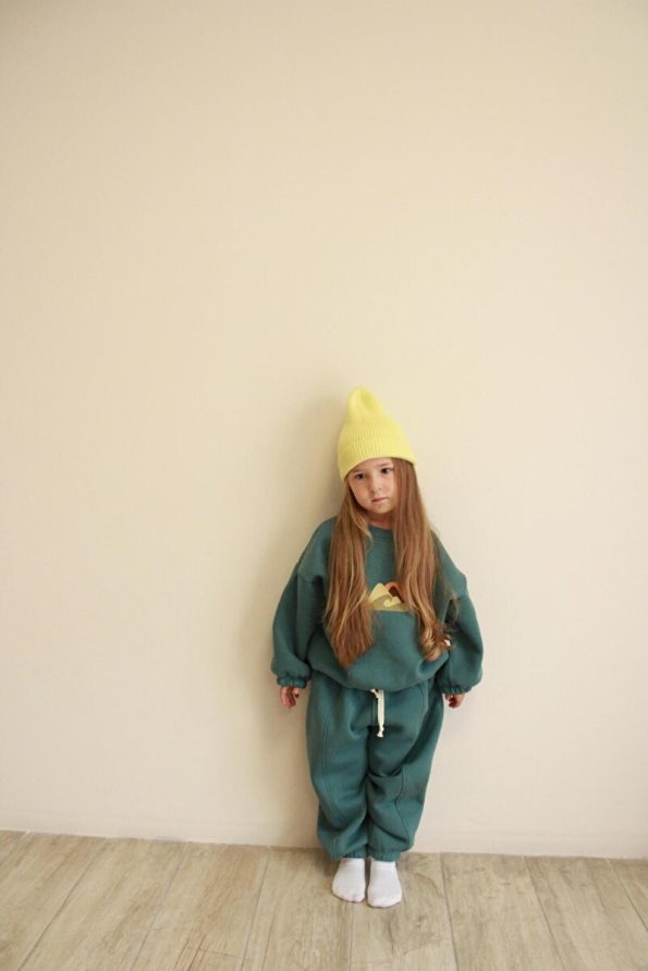 Oh La La Koala Nefti Mountain Embroidered Kids Outfit