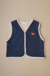 Oh La La Koala Double-Sided Vest with Crab Embroidery