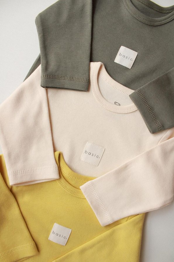 Oh La La Koala Three-Piece Basic Long Sleeve Bodysuit Set