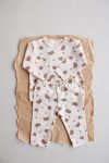 Oh La La Koala Cute Bear Print Baby Outfit