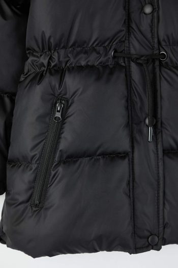 Trendyolmilla Kids Black Girl's Regular Collar Jacket