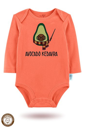 MAHFEL 3-Pack Premium Organic Short Sleeve Printed Baby Bodysuits