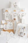 Bebe Wini 100% Cotton Printed Rabbit 11-Piece Hospital Set