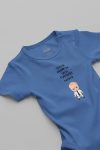 Overoz Organic 100% Cotton Baby Boss Short Sleeve Bodysuit