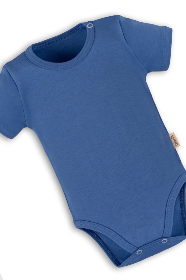 Overoz Organic 100% Cotton Baby Boss Short Sleeve Bodysuit