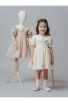 Cherrys Baby Cotton Collared Trimmed Dress for Girls