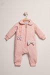 Baby Fou Zippered Baby Collar Jumpsuit
