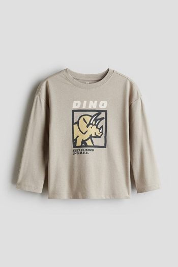 H&M Patterned Cotton T-Shirt