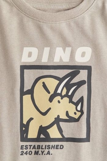 H&M Patterned Cotton T-Shirt