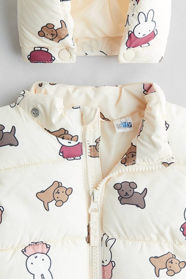 H&M Appliqued Puffy Jacket