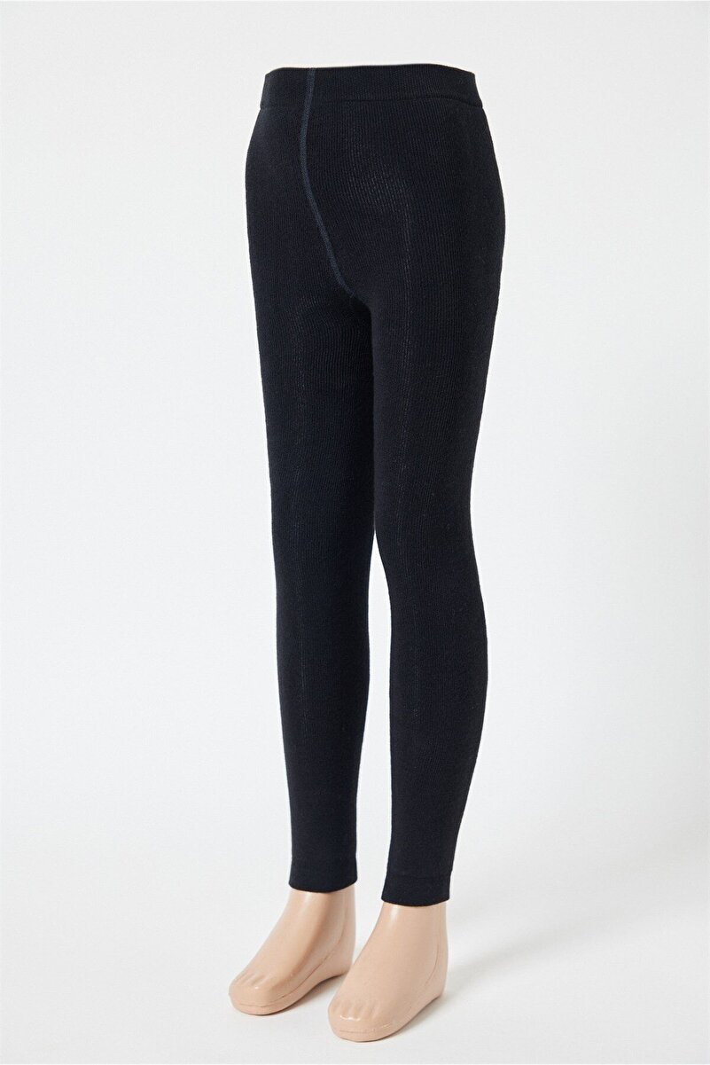 1_org_zoom-1447.jpg Katia & Bony Black Towel Lined Kids Leggings