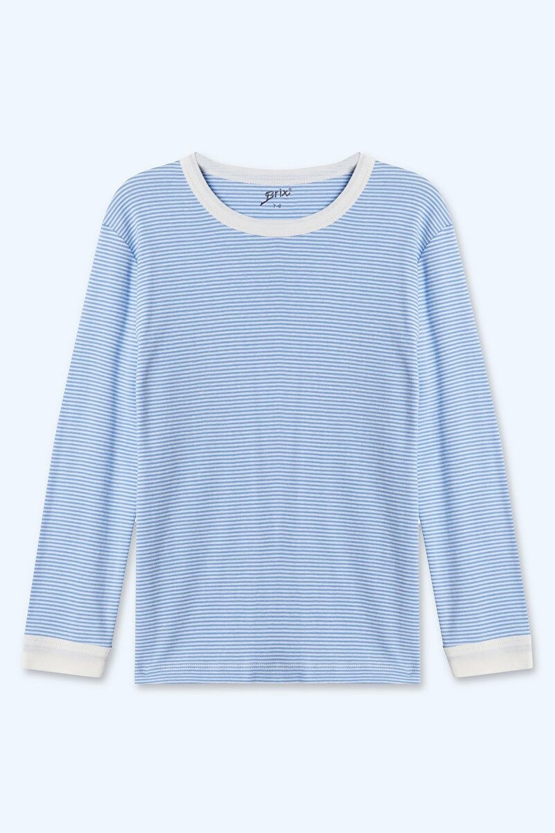 1_org_zoom-1481.jpg Brix Boys' Pajama Set in Medium Blue