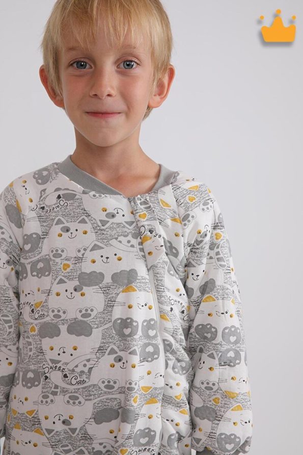 Babyhola 2.5 Tog Premium Quality Thick Fiber Filled Long Sleeve Sleeping Bag for Kids 2-9 Years