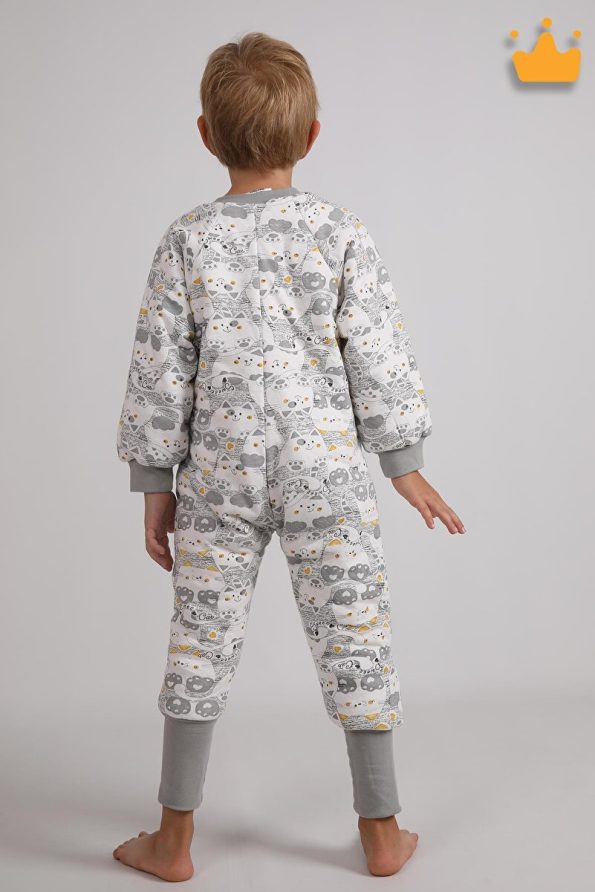 Babyhola 2.5 Tog Premium Quality Thick Fiber Filled Long Sleeve Sleeping Bag for Kids 2-9 Years