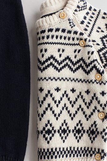 H&M 2-Piece Cotton Knit Set