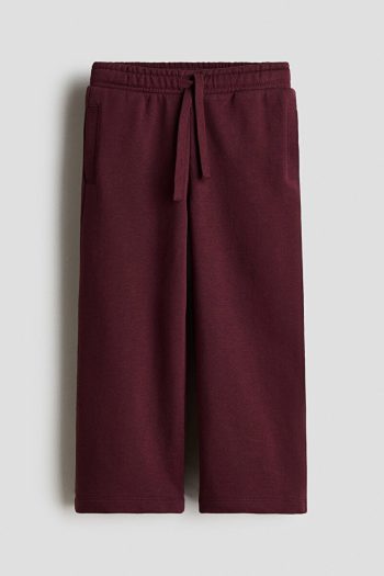H&M Fleece Lined Wide Leg Jogger Pants
