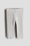 H&M Ribbed Cotton Leggings