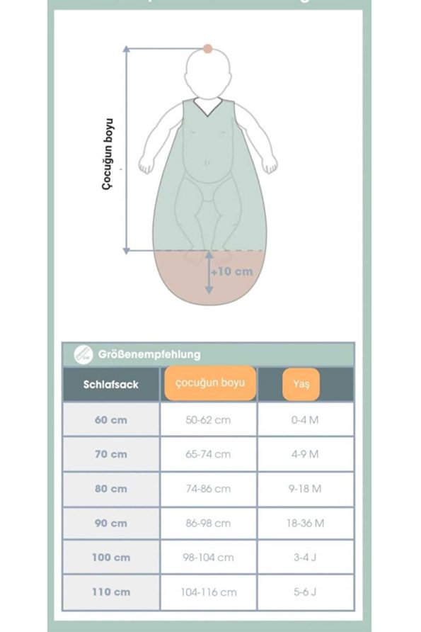 Cotton Lady Outlet Winter Sleep Bag 2.5 Tog for Boys and Girls
