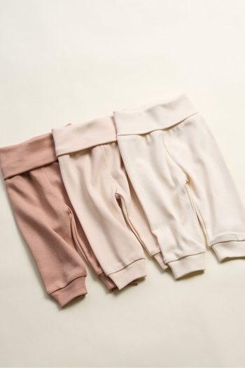 Bondberro 3-Piece High Waist Newborn and Baby Leggings Set