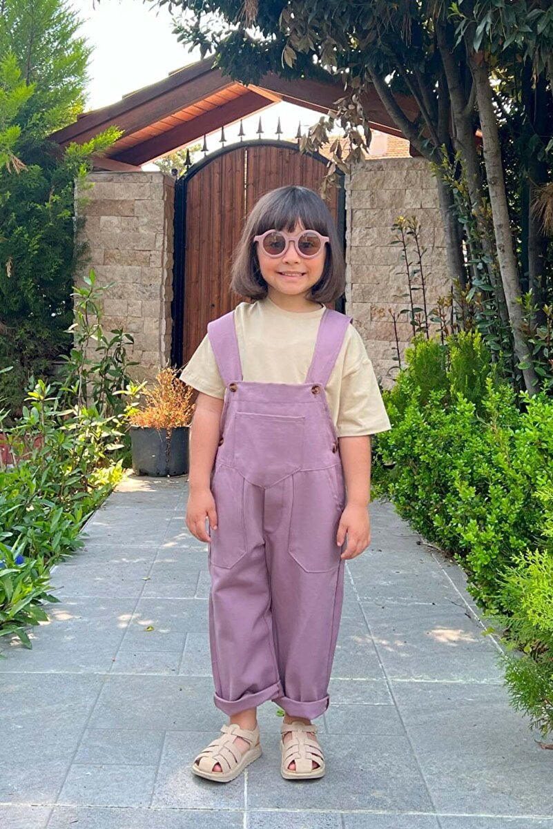 1_org_zoom-1673.jpg Ceylan Authentic Soft Lilac Duck Linen Dungaree for Kids