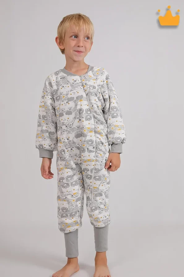 Babyhola 2.5 Tog Premium Quality Thick Fiber Filled Long Sleeve Sleeping Bag for Kids 2-9 Years