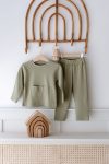 Frelida Baby & Kids Two-Piece Baby Pajama Set - Sage Green