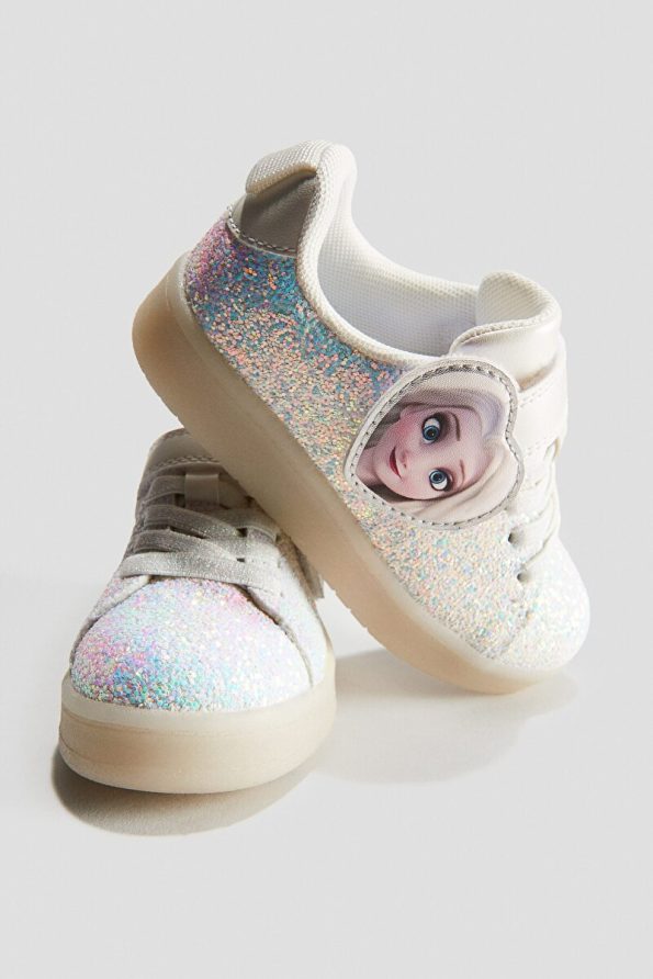 H&M Light-Up Glitter Sneakers
