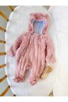 NUNU BABY Zoe Plush Romper - Pink