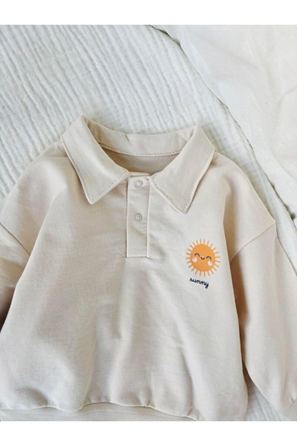 NUNU BABY Sunny Cream Boy Baby Set