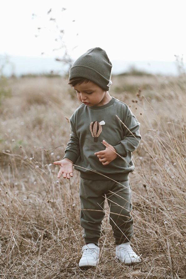 MELLS BABY Haki Tracksuit for Kids
