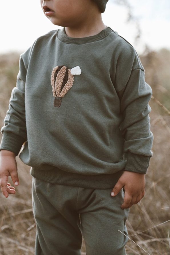 MELLS BABY Haki Tracksuit for Kids