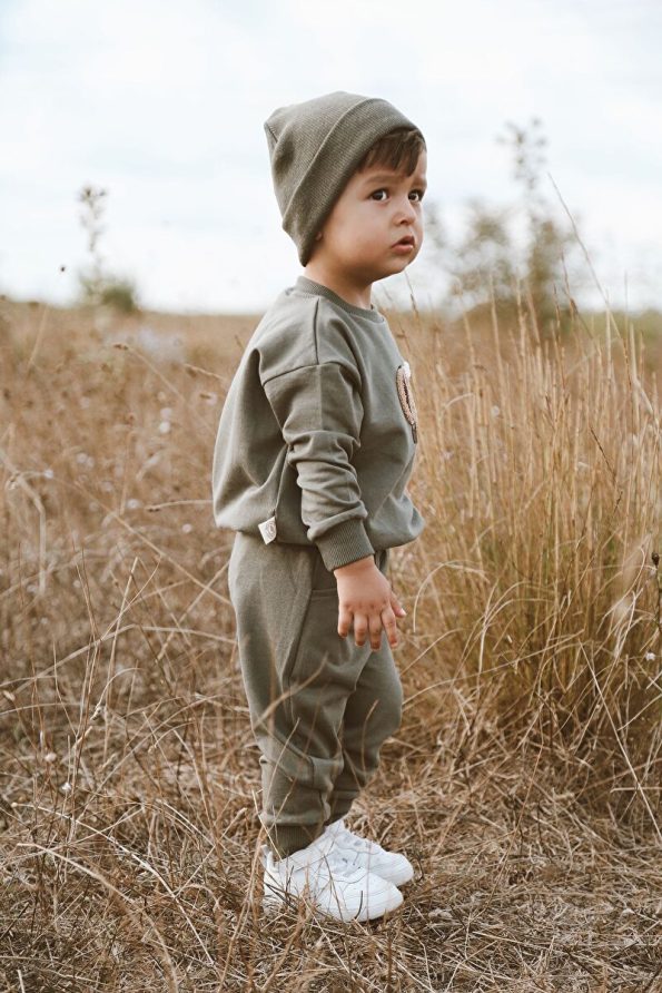 MELLS BABY Haki Tracksuit for Kids