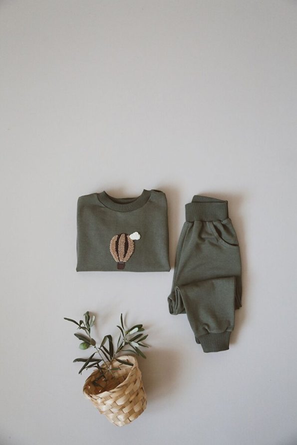 MELLS BABY Haki Tracksuit for Kids