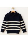 My Hanne Striped Knit Sweater