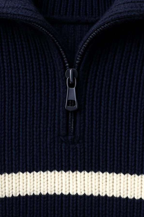 My Hanne Striped Knit Sweater