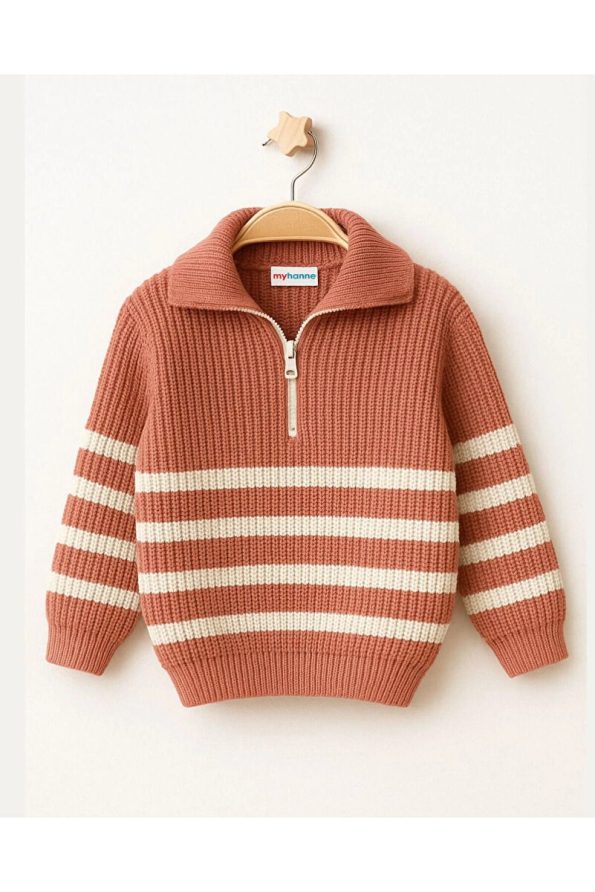 My Hanne Striped Knit Sweater