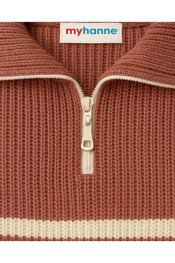 My Hanne Striped Knit Sweater